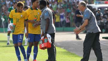 El llamado de Scolari para el partido de Brasil contra Chile es casi igual al de Bolivia.
