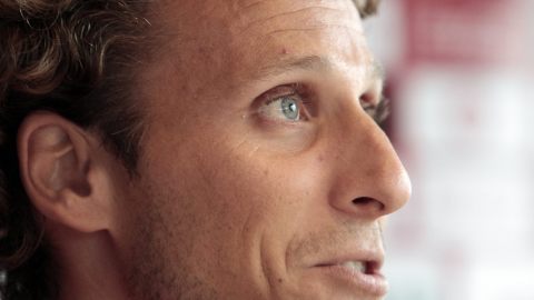 El futbolista uruguayo Diego Forlán. EFE