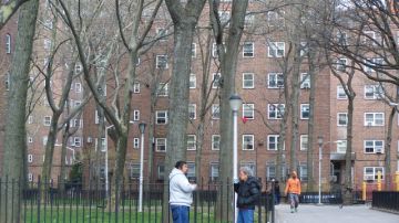 Uno de los proyectos de vivienda pública en la sección de Mott Haven en El Bronx.