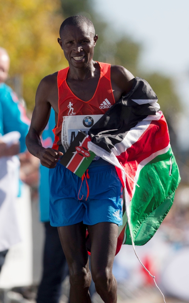 Geoffrey Mutai, uno de los maratonistas de élite.