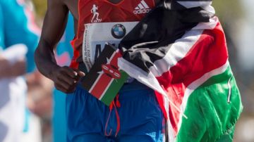 Geoffrey Mutai, uno de los maratonistas de élite.
