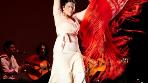 Carlota Santana en una de sus actuaciones.