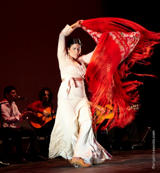 Carlota Santana en una de sus actuaciones.