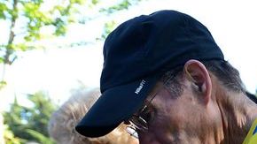 Atletas en un evento de recordación en Boston por las víctimas de los atentados.