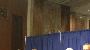 El 'Grupo de los Ocho' senadores reunidos en una conferencia de prensa  sobre la reforma migratoria (de izq. a der.): Flake, Rubio, Durbin,  McCain, Schumer, Menéndez, Graham y Bennet.