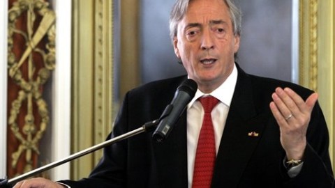 El fallecido ex presidente de Argentina Néstor Kirchner.