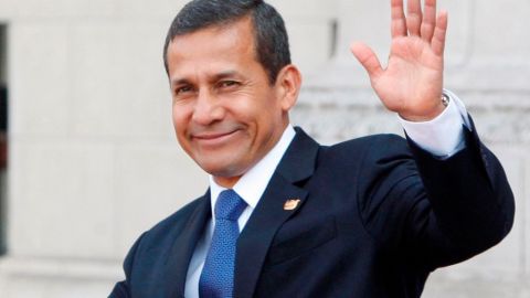 Humala estuvo acompañado por sus similares de México y Panamá.