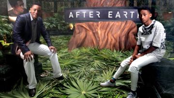 Los actores Will Smith y Jaden Smith promocionaron esta semana 'After Earth' en Cancún.