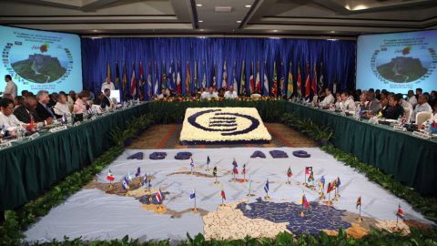 La reunión tuvo lugar en Puerto Príncipe.