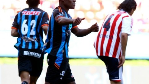 El colombiano Wilberto Cosme consiguió el gol del triunfo para el Querétaro
