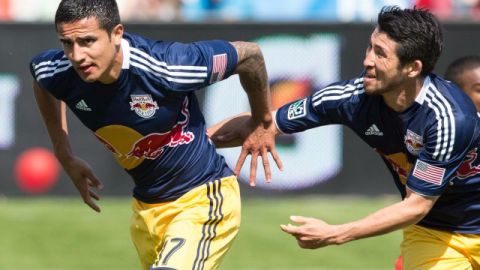 El australiano Tim Cahill colaboró con un doblete en el triunfo de los Red Bulls