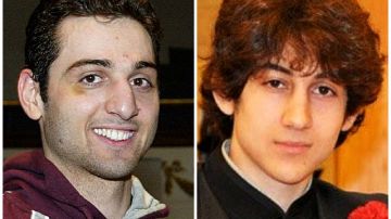 Tamerlan Tsarnaev, de 26 años, izq., y su hermano Dzhokhar, 19, fueron señalados como los autores del ataque en Boston.