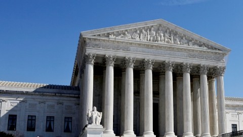 Imagen de  la Corte Suprema de Estados Unidos en Washington, D. C.