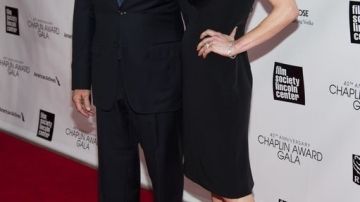 La semana pasada, Catherine Zeta-Jones estuvo junto a Michael Douglas en la gala del 40 aniversario de los premios Chaplin celebrada en la Ciudad de Nueva York.
