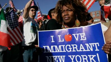 La manifestación de los inmigrantes en Nueva York empieza a las doce del mediodía en Union Square.