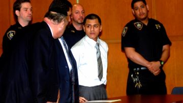 Daniel Paguay durante la audiencia de ayer en Queens en que fue condenado.