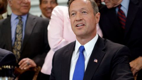 El gobernador demócrata del estado de Maryland, Martin O'Malley, firmó hoy la ley.