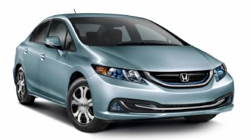 El Honda Civic híbrido 2013 es una seria competencia en el mercado de los vehículos eléctricos.
