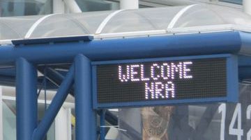 El Centro de Convenciones George R. Brown de Houston es cede de la convención nacional 2013 de la NRA.