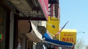 Tienda de discos San German Record Shop en la calle Moore en East Williamsburg.