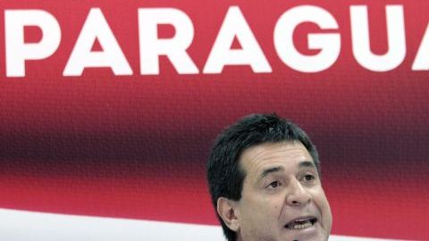 El presidente paraguayo Horacio Cartes.