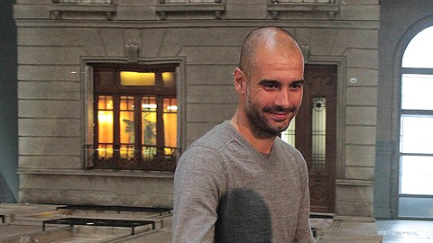Josep Guardiola, del Barcelona al Bayern Munich.