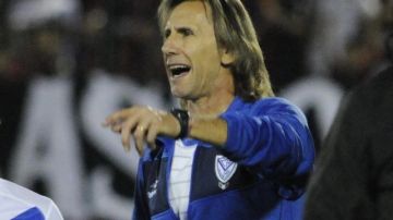Ricardo Gareca, técnico de Vélez Sarsfield.