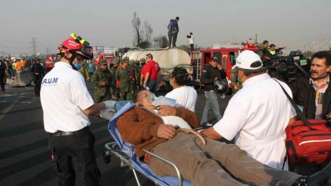La explosión dejó al menos 36 personas heridas, varias, reportadas como graves.