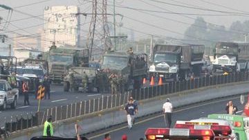 La explosión tuvo lugar en el kilómetro 14 de la autopista México-Pachuca