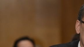 Thomas Pérez, nominado como secretario de Trabajo de EEUU, comparece ante el Comité del Senado estadounidense de Sanidad, Educación, Trabajo y Pensiones, en el Capitolio.