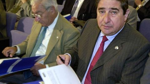 Augusto Lendoiro, presidente del Deportivo La Coruña.