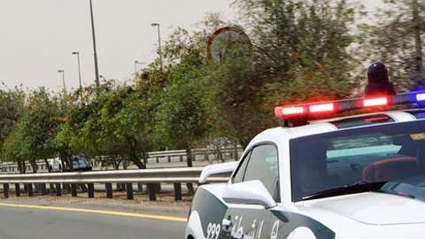 Patrulla Camaro SS, en Dubai