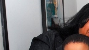 Carmen Rivera es madre adoptiva de Xavier, de seis años, y espera poder adoptar a Nigel, de tres.