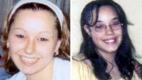 Amanda Berry (izq.) y  Georgina 'Gina' Dejesus, permanecieron secuestradas por una década.  Berry quedó embarazada tras ser violada por su secuestrador.