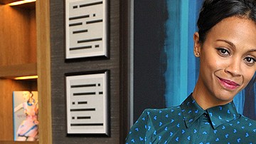 Zoe Saldaña de la película 'Avatar'.