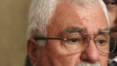 George Sabra, presidente interino de la Coalición Nacional Siria.