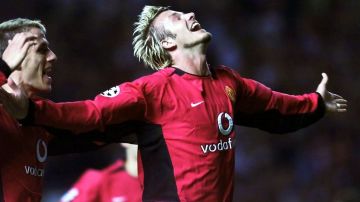 Con el Manchester United, Beckham lo ganó todo a lo largo de 10 años.