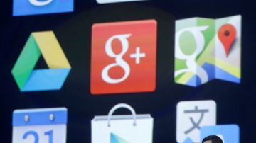 Sundar Pichai, vicepresidente de Chrome, habla sobre las diversas aplicaciones ayer en el  Google I/O 2013 que se realiza en San Francisco.