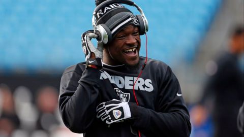 Mike Goodson jugó la última temporada para Oakland.