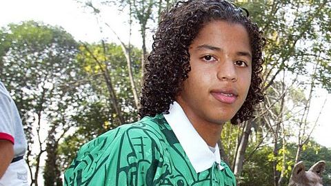 Los hermanos Dos Santos en una foto de archivo tomada en el 2004.