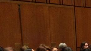 El salón donde se realiza el debate de las enmiendad de la reforma migratoria estuvo lleno este lunes.