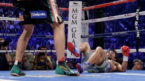 Pacquiao visita la lona, pero ahora por cuestión económica.