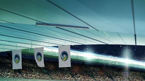 Se hablaba del regreso del Cosmos de NY y hasta proyecto de estadio tenía (en la foto), sin embargo el NYCFC jugará en un nuevo estadio en un sitio por confirmar.