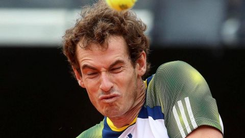 La lesión de espalda de Murray se recrudeció.