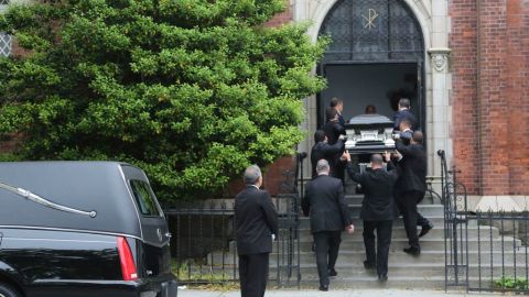 Andrea Rebello fue despedida en una misa en la iglesia Santa Teresa de Avila, en Sleepy Hollow.