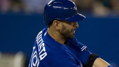 Bautista fue la bujía ofensiva de los canadienses.