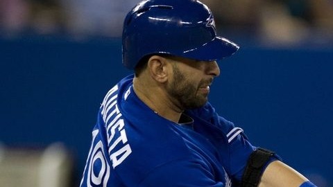 Bautista fue la bujía ofensiva de los canadienses.