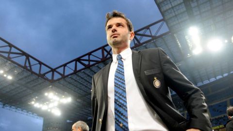 El técnico Andrea Stramaccioni, tomado en su último partido al frente del Inter.