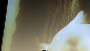 Gerardo Naranjo, Demian Bichir, Diane Kruger hablando  sobre  'The Bridge'.