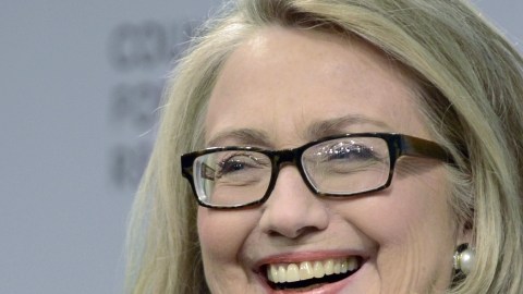Hillary Clinton.